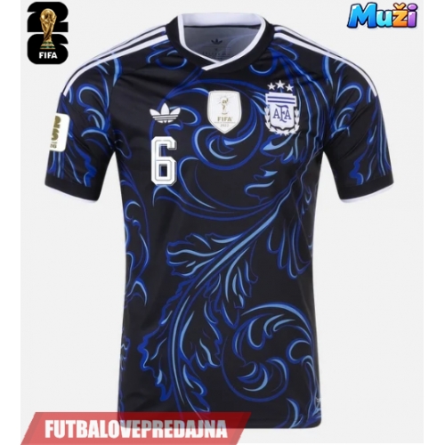Lacne Muži Futbalové dres Argentína Lisandro Martinez #6 MS 2026 Krátky Rukáv - Preč